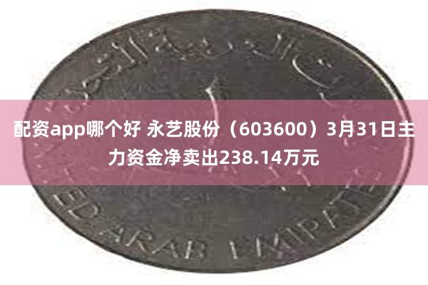 配资app哪个好 永艺股份（603600）3月31日主力资金净卖出238.14万元